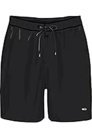 Tommy Hilfiger Män TJM S FLAG STRAND SHORT EXT sweatshorts, svart, XL, , XL