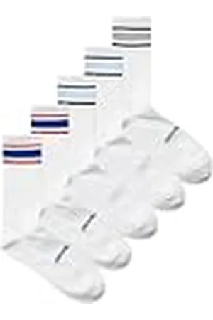 JACK & JONES Jacmoscow tennisstrumpor 5-pack, , One Size