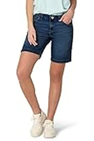 Lee Chino-bermuda för kvinnor i normal passform, bermudas, , 34, , 34 SE