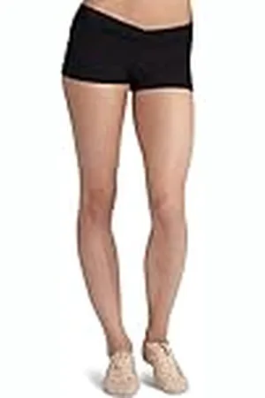 Capezio Dam korta byxor med V-ringning, , XS