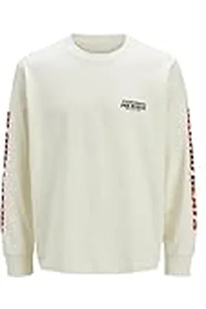 JACK & JONES Jcointerlude Floral Tee Ls Crew Neck, , M