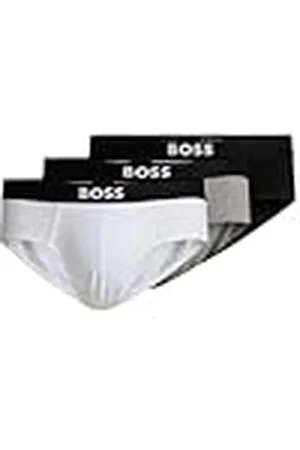 HUGO BOSS Herr HipBr 3P One Set med tre stretch bomullstrosor med logotyp midja, , M