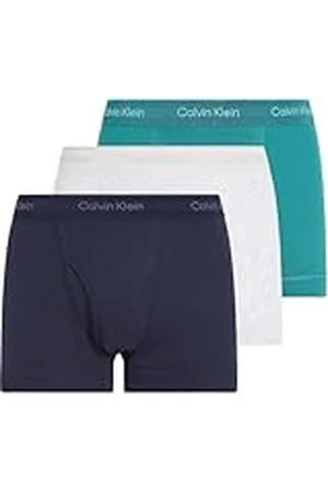 Calvin Klein TRUNK 3PK 000NB4002A Trunk, Multi (SHORELINE, SNÖHTHR, LIVLIG TEAL), S, , S