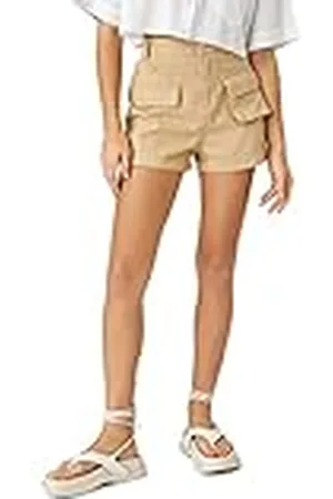 Koton Dam Jean Belt detalj, hög midja, fickshorts, , 40 SE