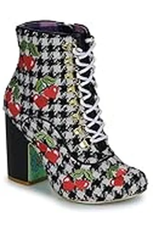 Irregular Choice Fruktig picknick ankelstövlar, Q322, B, EUR 38 (UK 5)