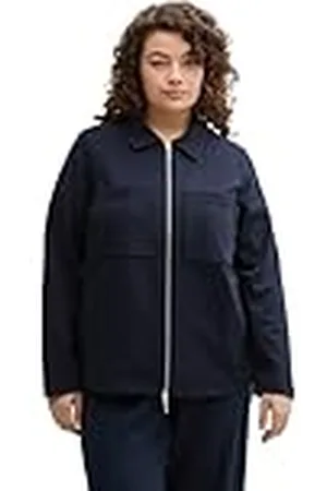 TOM TAILOR Plussize damblazer, , 48 stor
