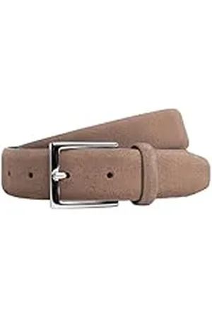 Hackett Mäns mocka fjäder kant bälte, , 30