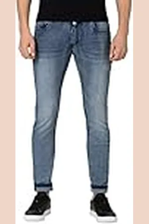 Timezone Slim Scotttz Skinny Jeans för män, , 31W x 34L