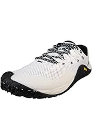 Merrell Herr Trail Glove 7 sneakers, Vit/Svart, 7 UK, , 41 EU