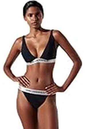 Karl Lagerfeld Logotyp triangel topp w/elastisk, , XS
