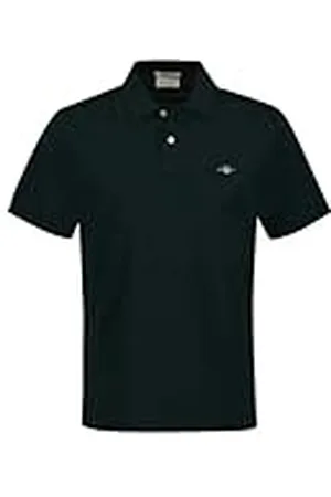 GANT Reg Shield Ss Pique pikétröja för män, , M