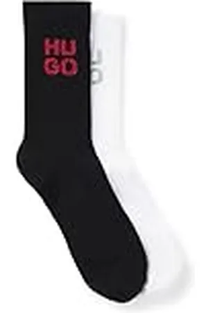 HUGO BOSS 2P QS Gift Lurex CC herrstrumpor, svart1, 40-46, , 40-46