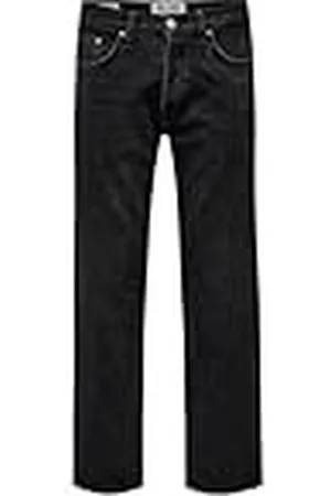 Only & Sons Onsedge Raight Black 6985 Tai DNM Noos, , 26W / 32L