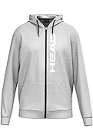 Head Club Original Hoodie FZ Män Grå Melange, , XL