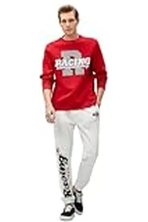 Koton Män race themed sweatshirt tryckt crew neck långärmad, , L