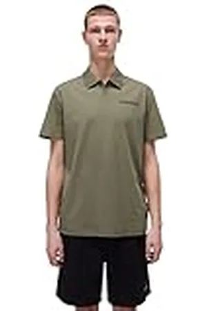 Napapijri Egea Jersey Kortärmad Pikétröja Oliv Grön Storlek 3XL, , 3XL
