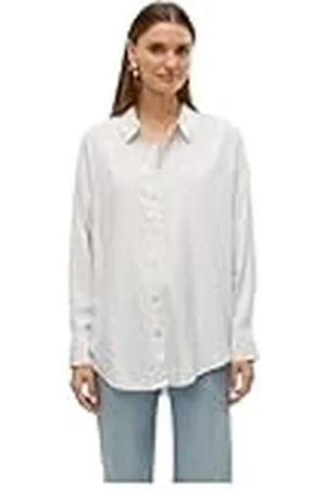 VERO MODA Vmnora Ls Oversize Shirt WVN Ga Noos, , XS