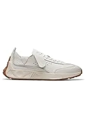 Clarks 261763974, snörskor för kvinnor, off white lea, 40 EU, , 40 EU