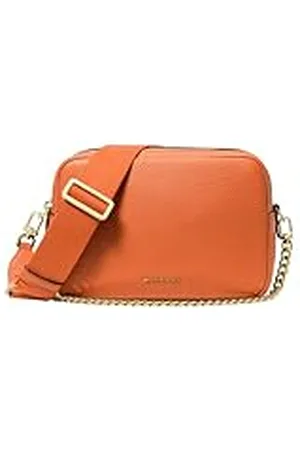 Michael Kors MD Dblzp CHN Camera Xbody, Damväska, Orange Punch, One Size, , Talla única