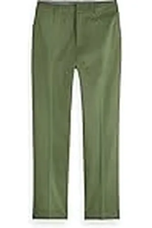 Scotch&Soda Dam abott-Mid Rise Tapered chinos i ekologisk bomull byxor, , 29W x 32L