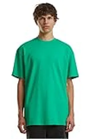 Build Your Brand T-shirt för män, tung oversize t-shirt, basic t-shirt för män, överdimensionerad passform, bomull, storlekar XS – 5XL, , XL