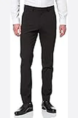 QS by s.Oliver S.Oliver etikett herr slim fit hyperstretch smoking byxor, , 54 SE