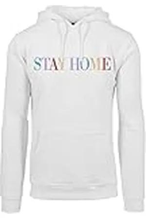 Mister Tee Unisex Stay Home Wording Hoody huvtröja
