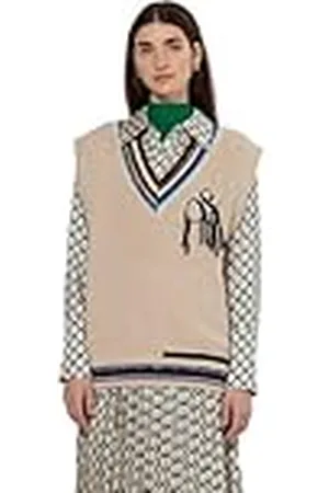 Scotch&Soda Stripe Trim stickad Spencer, , L