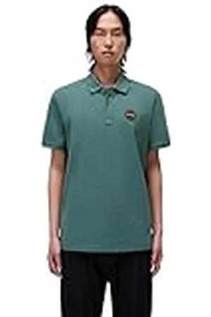 Napapijri Epy Short Sleeve Pikétröja Grön Storlek XXL, , XXL