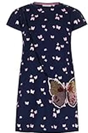 Salt & Pepper BY KIDS PARK flickor jersey klänning ficka, , 140