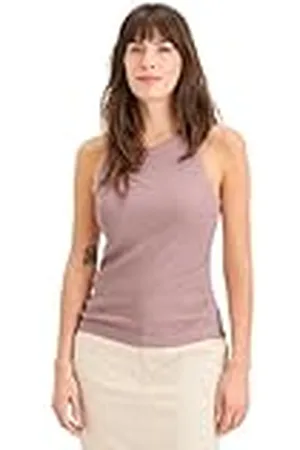 Dockers Rib Knit Tank Tees Pale Mauve, , L