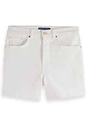 Scotch&Soda The Ray Cut Off Denim Short Garment Färgade färger, , 24W