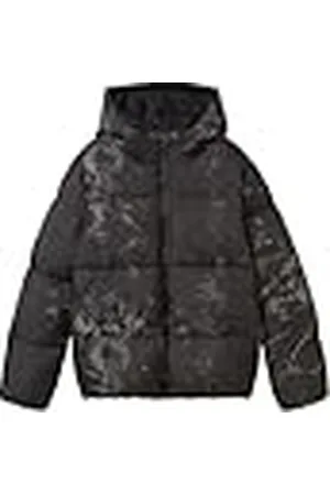 TOM TAILOR Pojkar 1043018 barn puffer vinterjacka med huva, 36352-reflekterande design, 122, , 164