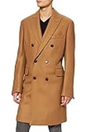 Hackett Herr Camel Broken Twill Db Jacka, , 38W x 34L