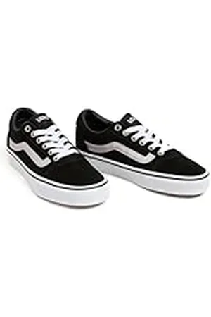Vans Kvinnors Ward sneakers, Metallic sidestripe Black, 3 UK, , 35 EU
