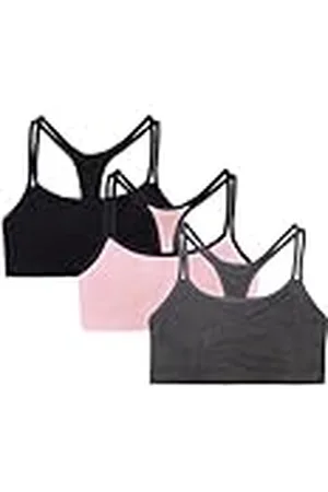 Fruit Of The Loom T-shirt för kvinnor sportbh (paket med 3)