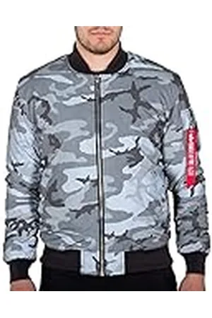 Alpha Industries MA-1 VF 59 Reflective Camo Bomberjacka för män Black