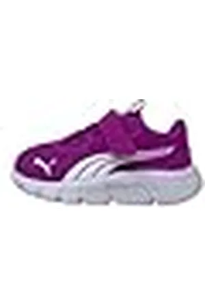 PUMA Unisex Baby FLEXFOCUS Modern AC+ INF sneakers, Wild Berry White, 6 UK barn, Vilda bär vit, 23 EU