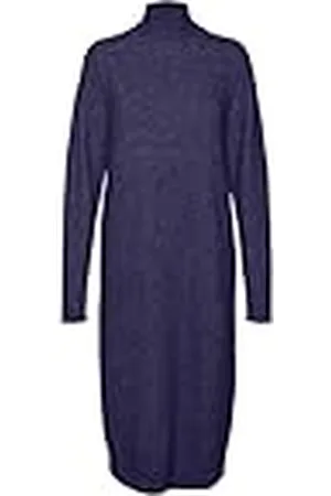 VERO MODA Bestseller A/S VMKADEN LS Highneck Calf Dress GA BF, , M
