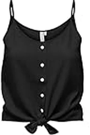 ONLY Onllecey Sl Knot Singlet Noos WVN, , M