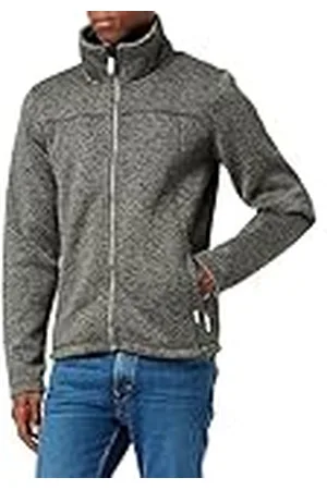 Yuka Nagate Stickad fleecejacka för män 18331420, , S, , S