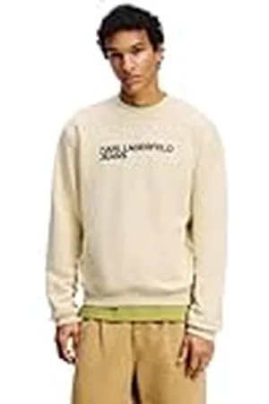 Karl Lagerfeld Reg Essential Logo Sweat, herr, Brown, sweatshirt, , S