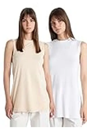 DeFacto Damer oversize crop tops – klassisk baströja för kvinnor – bekväm oversize skjorta för kvinnor, , XL