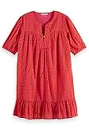 Scotch&Soda Tryckt Crinkle miniklänning, , 42