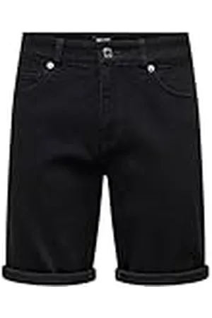 Only & Sons ONSPLY BLKD 9041 BJ DNM shorts NOOS, , XL