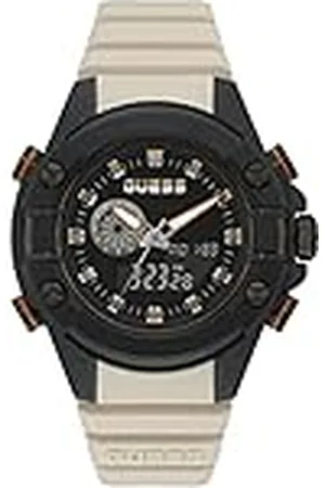 Guess 47 mm analog digital klocka, , En storlek, Kvartsur