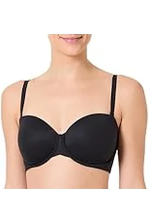 Calvin Klein Ljusfodrade remmar för kvinnor, svart, 32DD, , 75