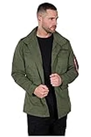 Alpha Industries Huntington fältjacka för män, Mörk oliv, XL