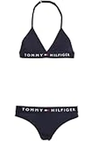 Tommy Hilfiger Flickors TRIANGELSET UG0UG00799, blå, 8-10 år, , 8-10 År
