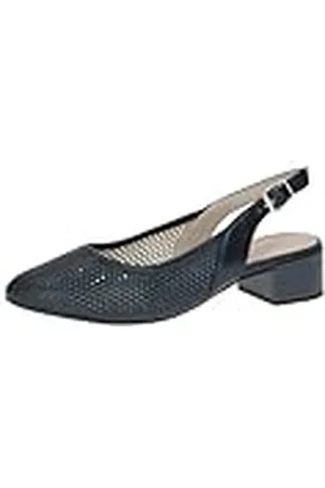 Caprice Dam 9-29602-44 pumps, marinblå perlato, 37,5 EU bred, , 37.5 EU Weit